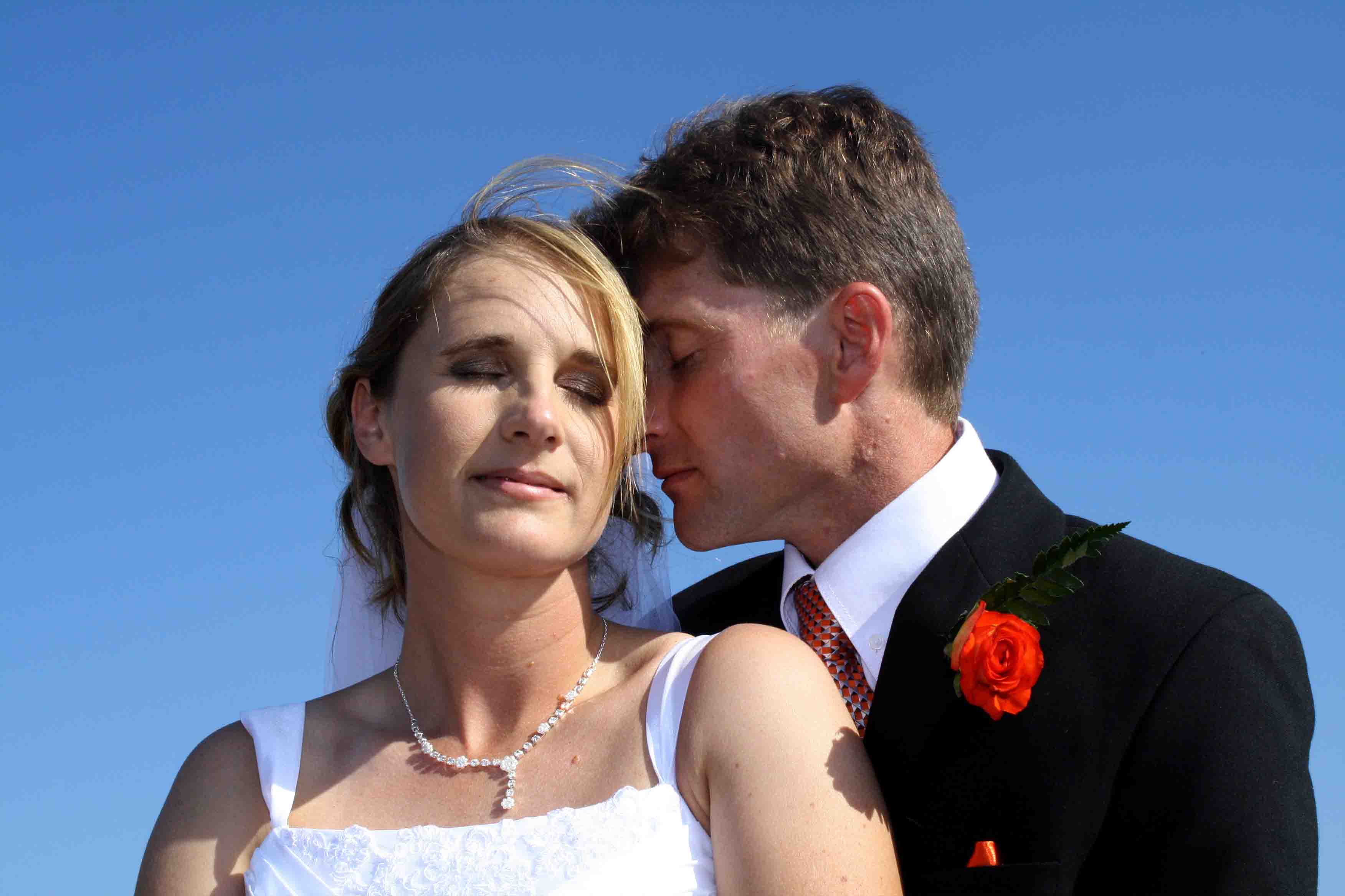 Brad and Emma close up