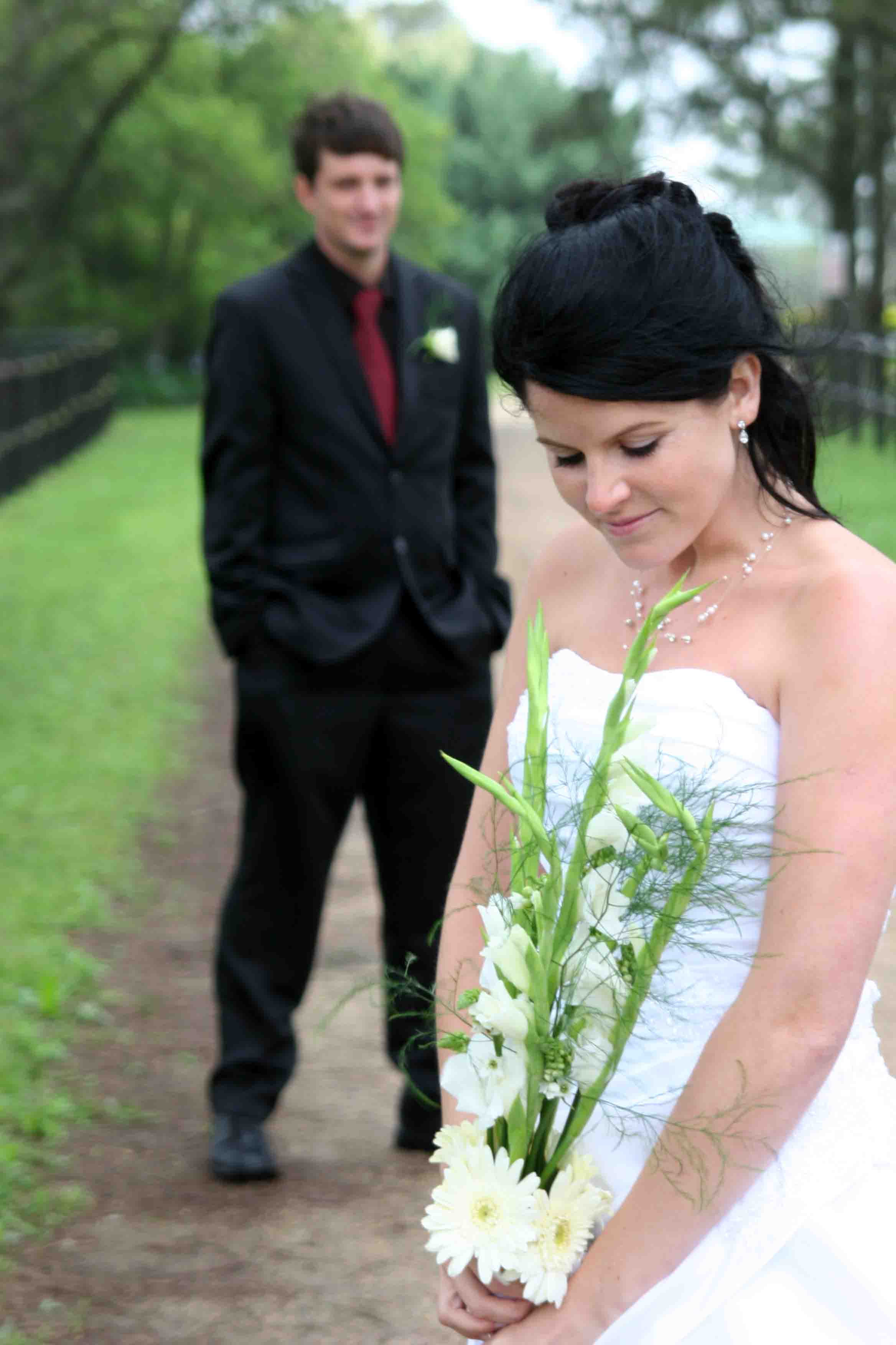 Jess with Jason in the background