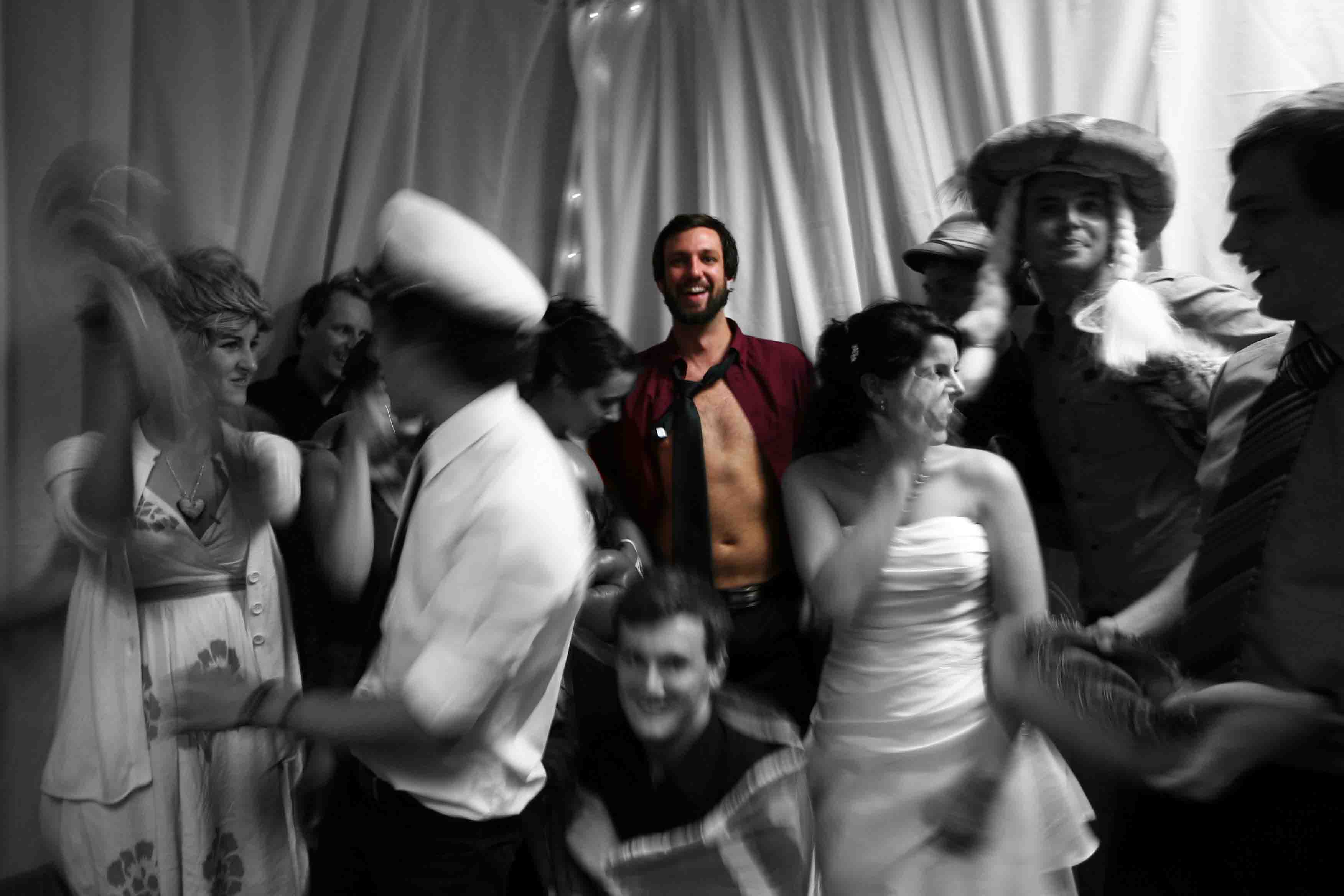 Shenanigans at the reception